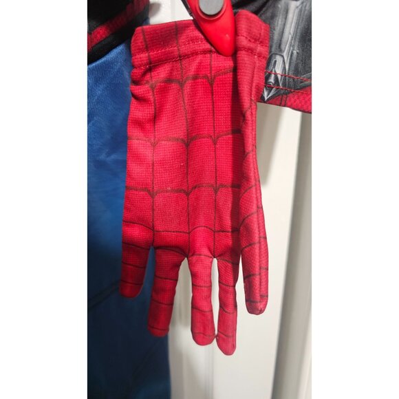 Spider-Man Far From Home Kid Muscle Costume Hasbro Glow FX Mask Halloween Marvel - Picture 8 of 13